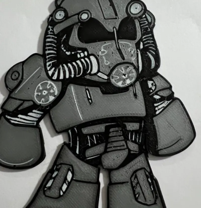 fallout power armor Chibi