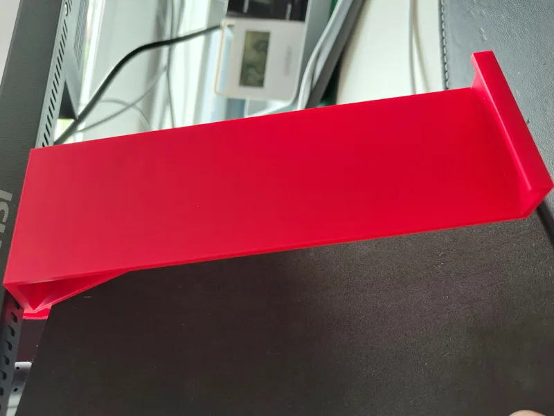Phone holder for monitor