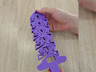 Miniatura 2 do modelo 3D 伸缩剑变形剑（无尘剑）
