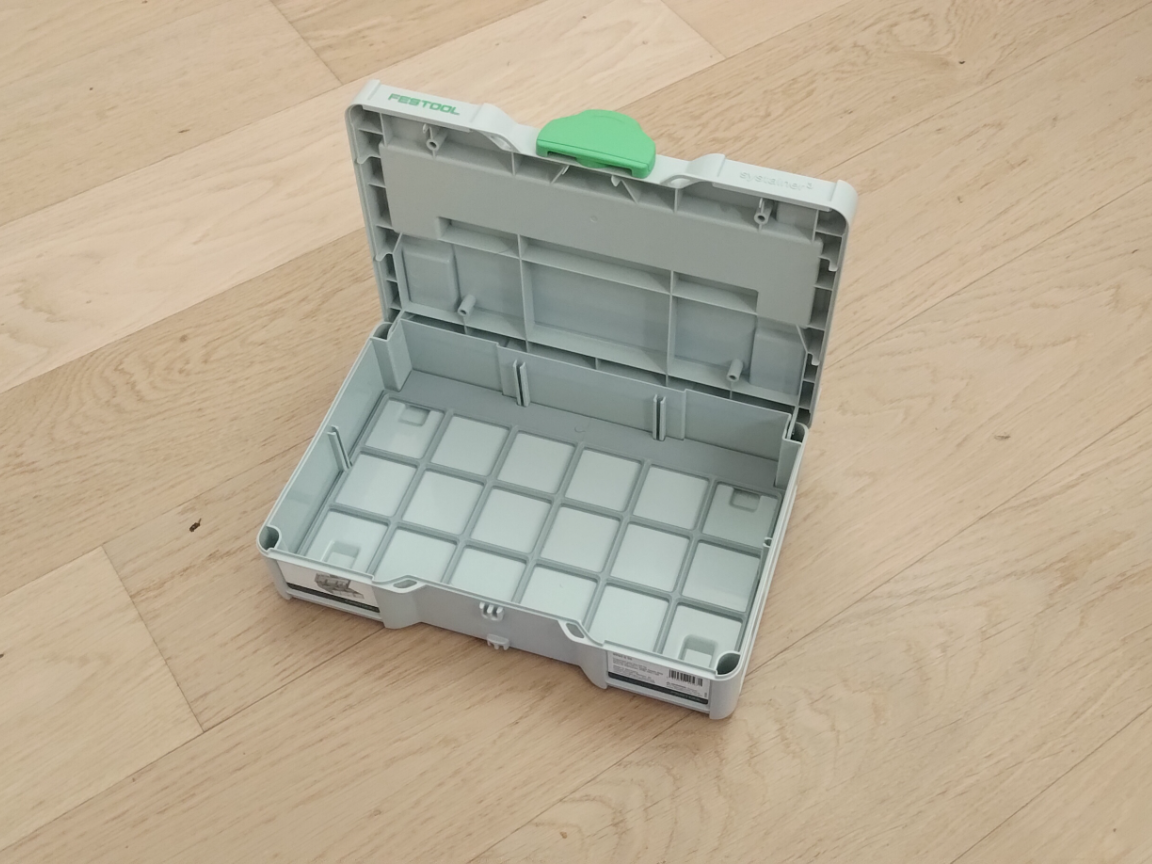 Gridfinity/Clickfinity Festool mini Systainer3 S76