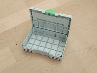 Gridfinity/Clickfinity Festool mini Systainer3 S76