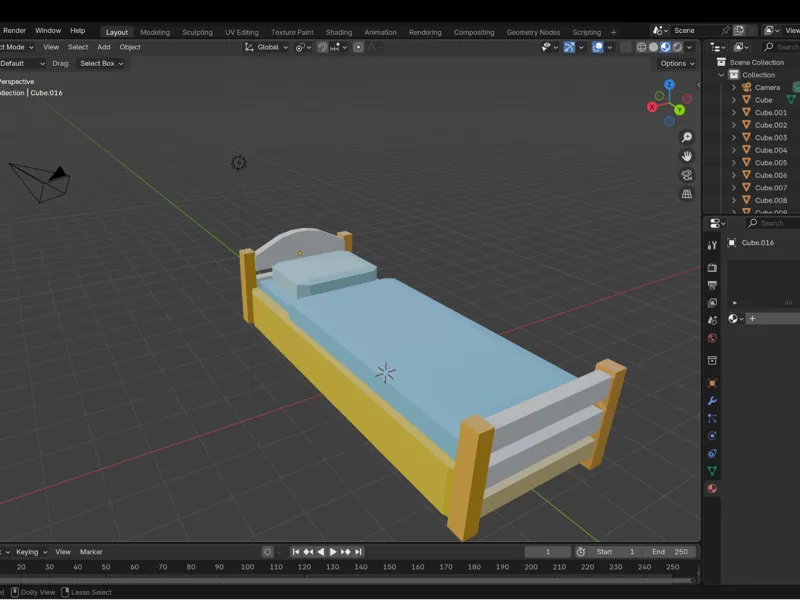 3d bed