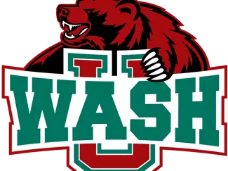 WASHU Bear Logo Keychain