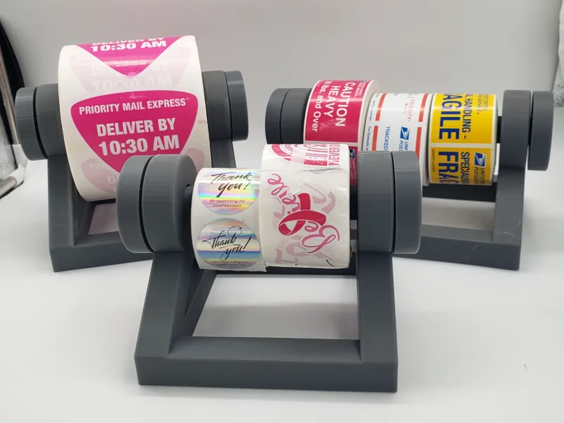 Sticker Roll Holders - Multiple Sizes