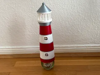 Leuchtturm Gücksglas