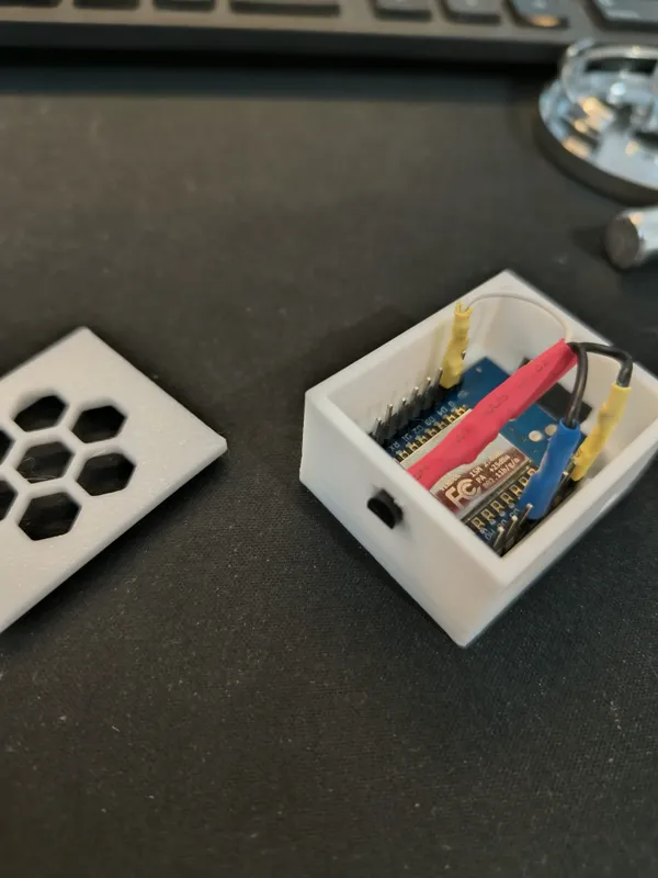 Boîtier pour module D1 mini et capteur DS18B20