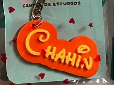 Chahin Name Keychain