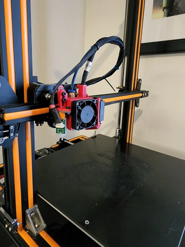 Anet E16 Upgraded Fan shroud With BLTOUCH mount