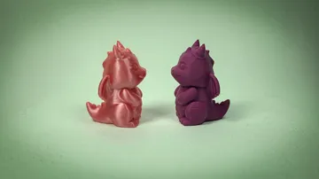 Adorno temático: Cute DRAGON Pencil Topper (Puckies Collection) — vista de referencia 5
