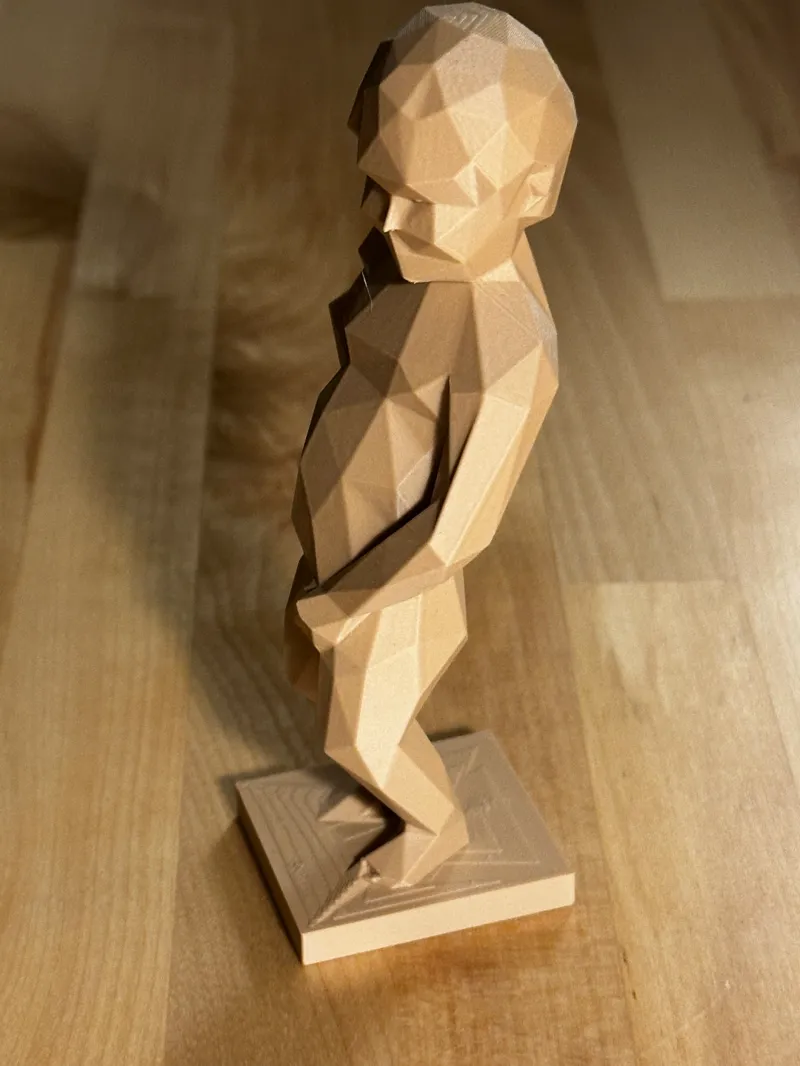 Lowpoly Manneken Pis