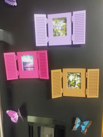 Marco decorativo: Fridge Magnet Windows Photo Frame for Instax Mini — vista de referencia 2