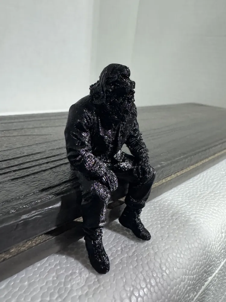 Ledge Sitter Teen Wolf (Michael J. Fox) - Free 3D Print Model - MakerWorld