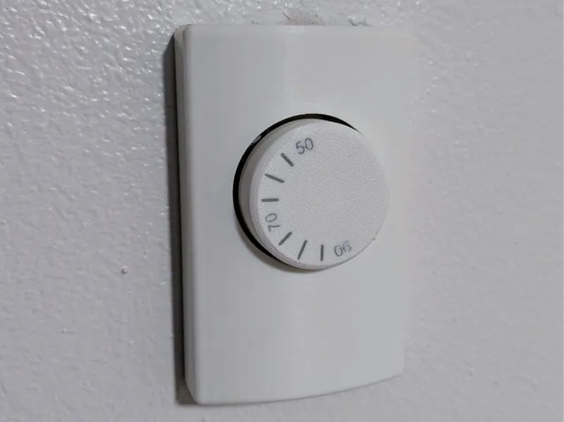 Cadet Thermostat Replacement Cover and Dial/Knob