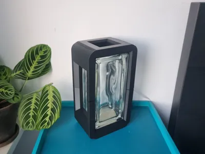 Glass Brick lamp