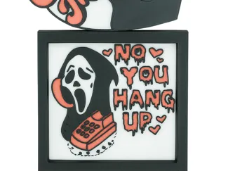 Ghost face post it holder
