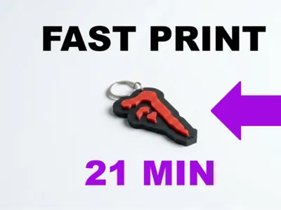 Supernatural Mark of Cain keychain