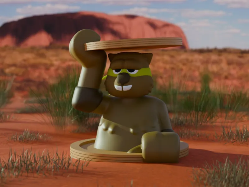 Burrow the Wombat