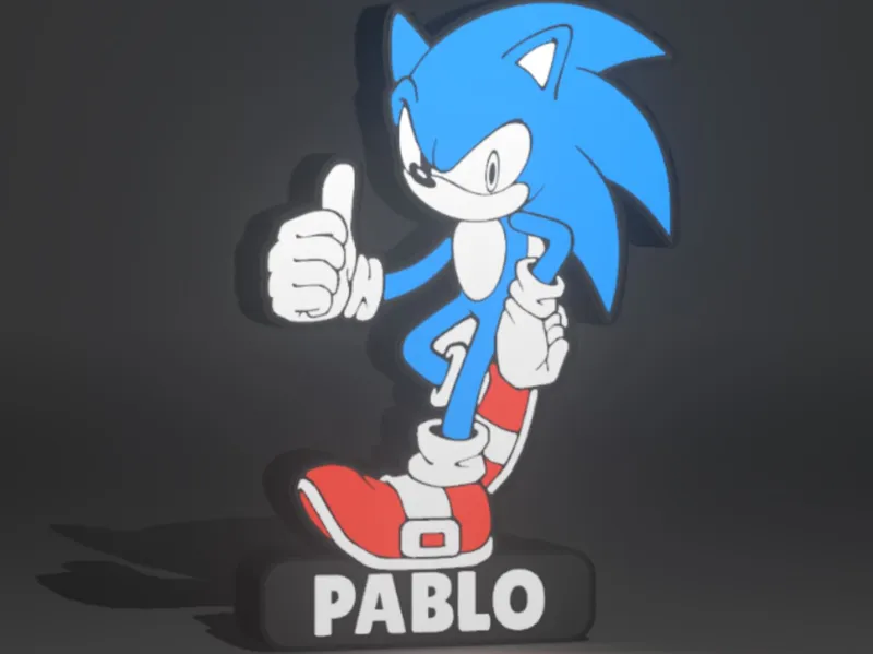 Caja de luz Sonic
