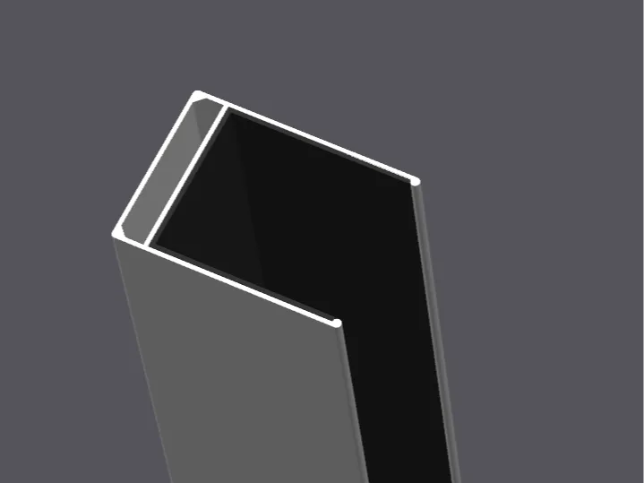 Roller Shade / Blinds Blackout Channel