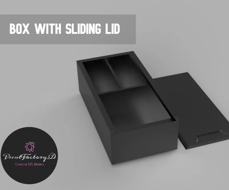 Box With Sliding Lid