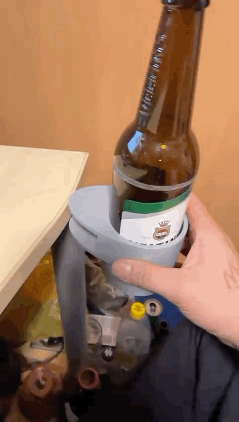Desk Bottle Holder
