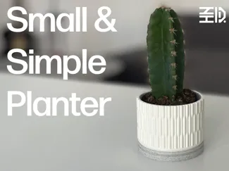 Small and simple planter