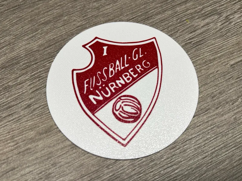 1. FC Nürnberg Untersetzer (altes Wappen)