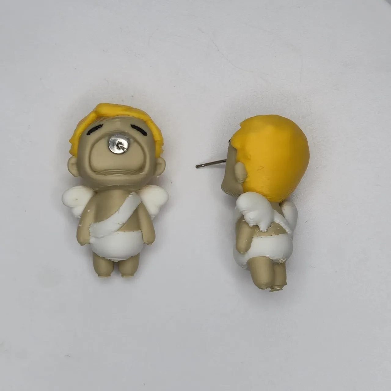 Cupid Chomper Earrings view 3