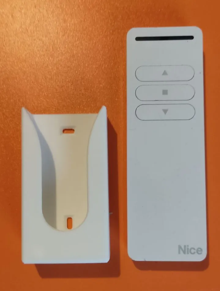 Wall-mounted remote control holder