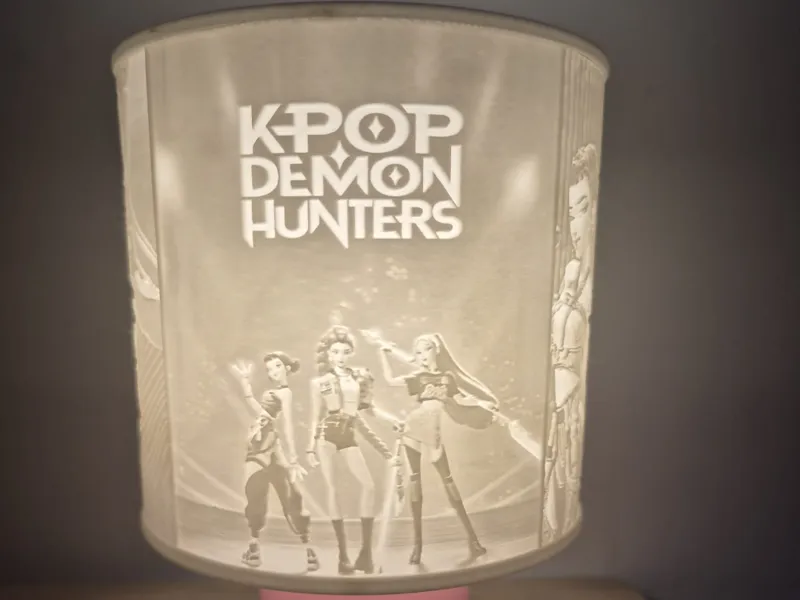 Lamp kpop demon hunters