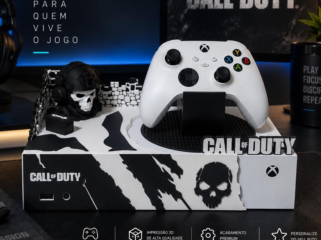 Case Xbox Serie S COD 3D model