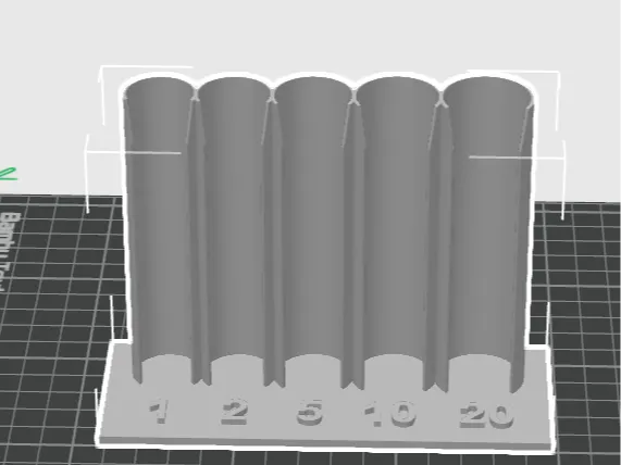 Mincer for Czech crowns V2