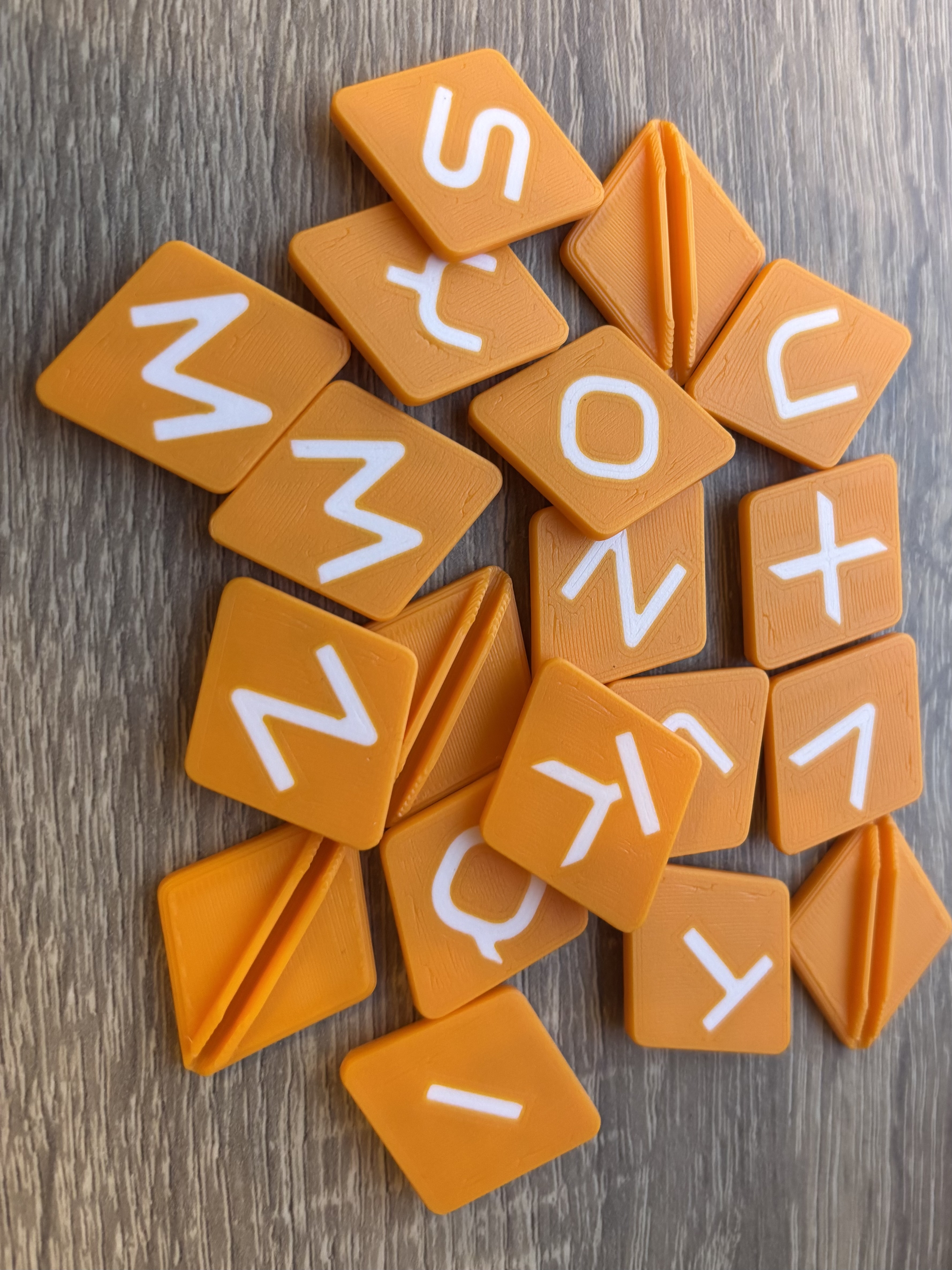 Bike Spoke Name Beads – Custom Letters, 8 Shapes - 1