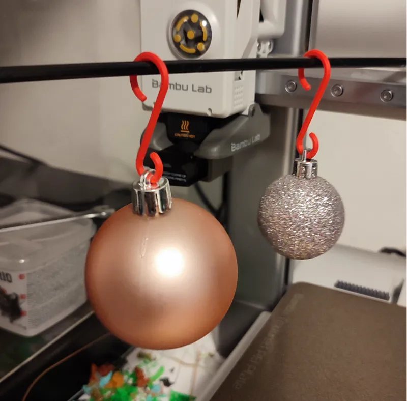 Christmas ornament hook