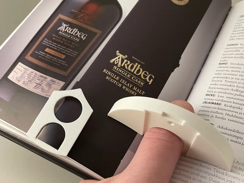 Book Page Holder With Bookmark