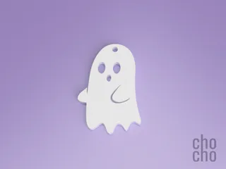 Ghost IX (One Color) Keychain or Earring