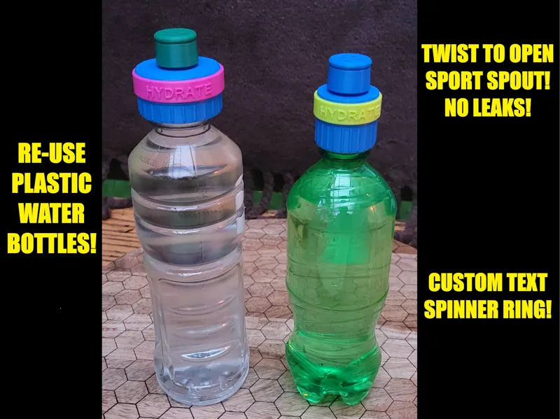 Water Bottle Sport Cap