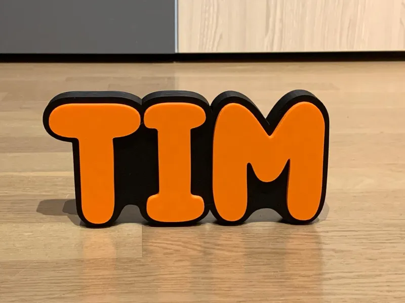 Namensschild TIM