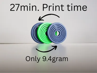 Orbit Loop/27min. Print time/Only 9.4gram