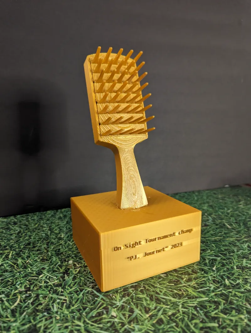 Brush trophy 