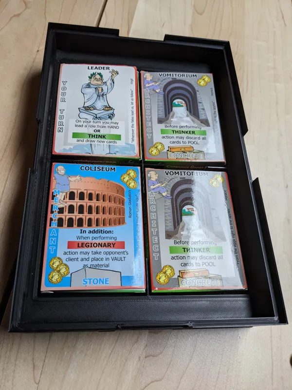 Rangement pour Glory to Rome édition Cambridge