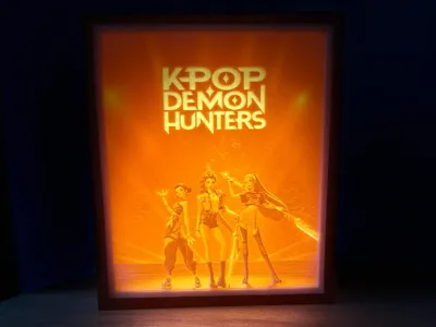 Lithophane - K-POP Demon Hunters LED Light