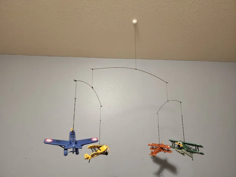 Ceiling Plant Hanger With Painters Nails