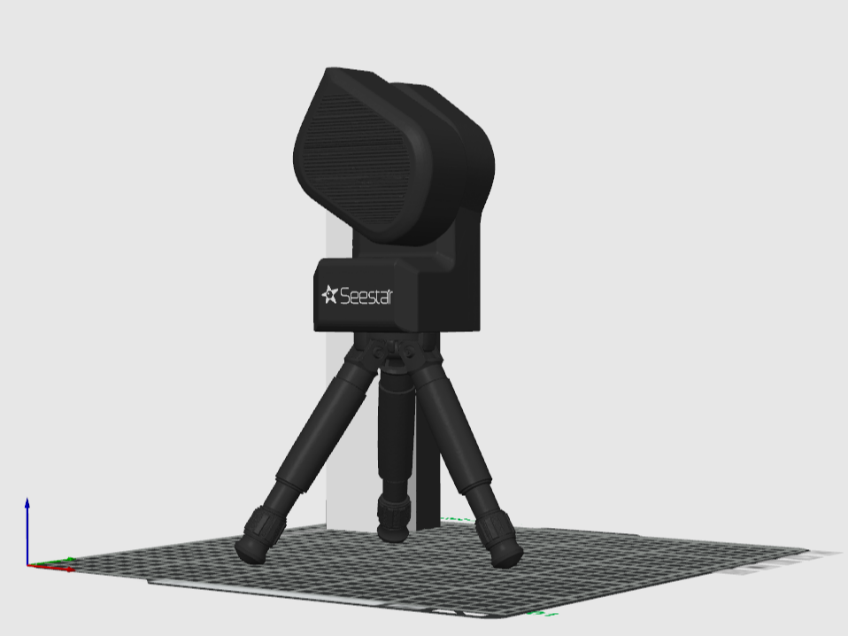 Table model Seestar S50 smart telescope