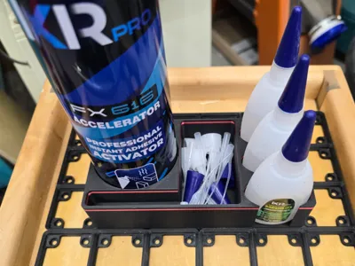 CA Glue Gridfinity Storage 2x4 