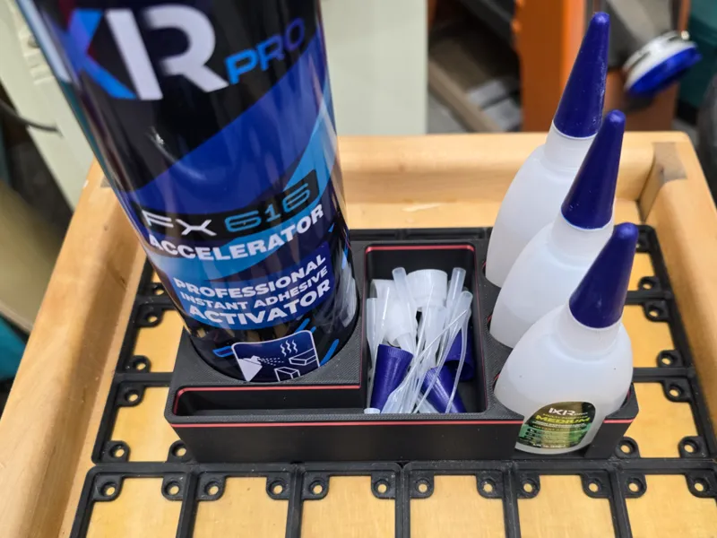 CA Glue Gridfinity Storage 2x4 