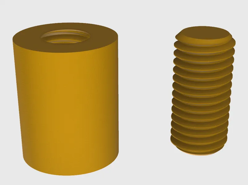 M12x1.75mm Thread/Threaded Hole|Add To Your Models