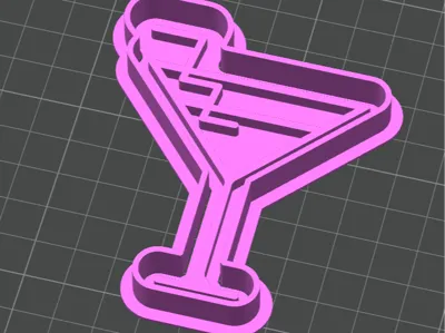 Wine Glass Cookie Cutter