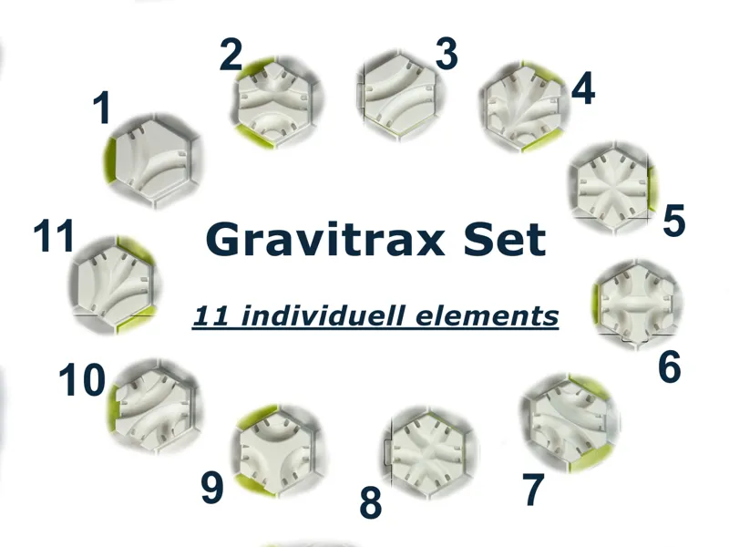 GraviTrax Set - 11 individuell Elements