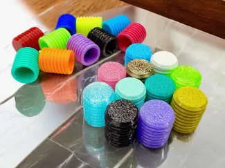 Valve cap design thread